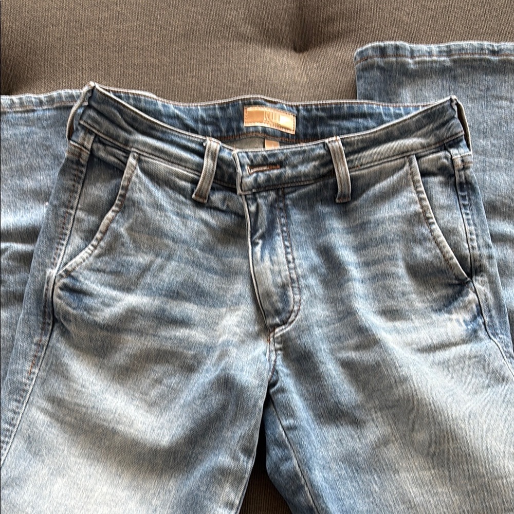 Kut from the Kloth “Kelsey” Ankle Flared Jeans Mid-Rise Size 4 EUC - Picture 10 of 12